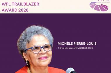 Michèle Duvivier Pierre-Louis honored with WPL Trailblazer Award 2020