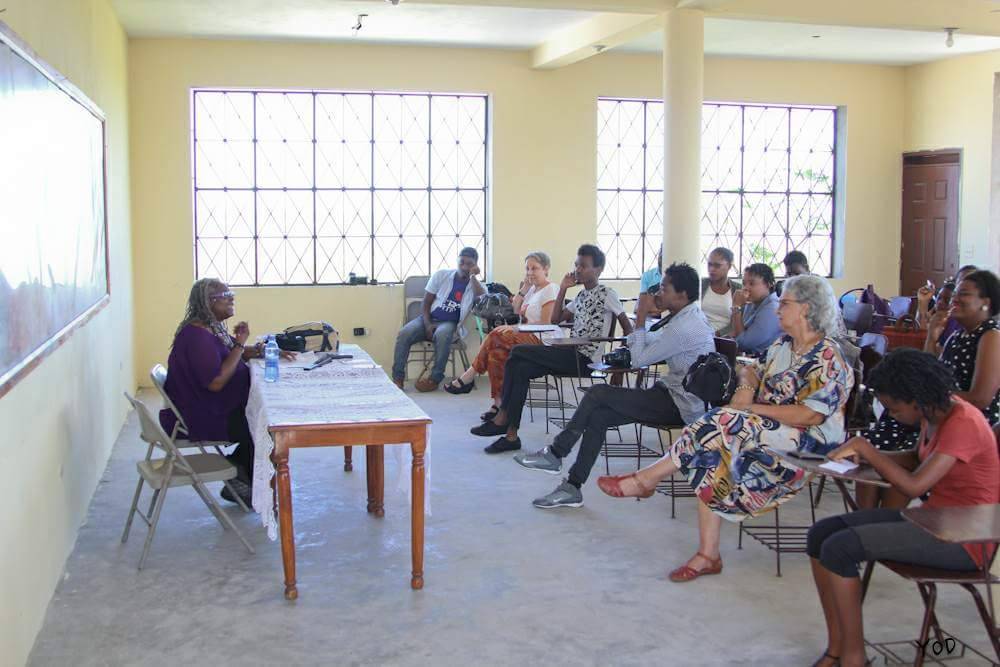 Daniele Magloire conference sur les droits humains Les Cayes 2018