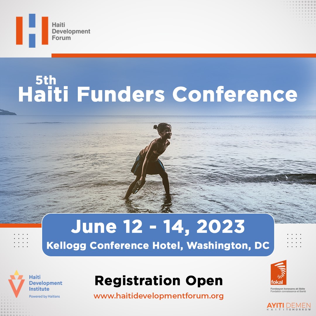Haiti Funders Conference Flyer
