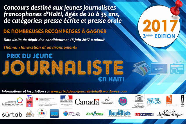 Affiche 3e edition concours journalisme 07 mars 2017 web