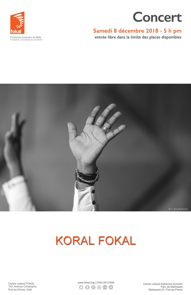 affiche concert Koral Fokal