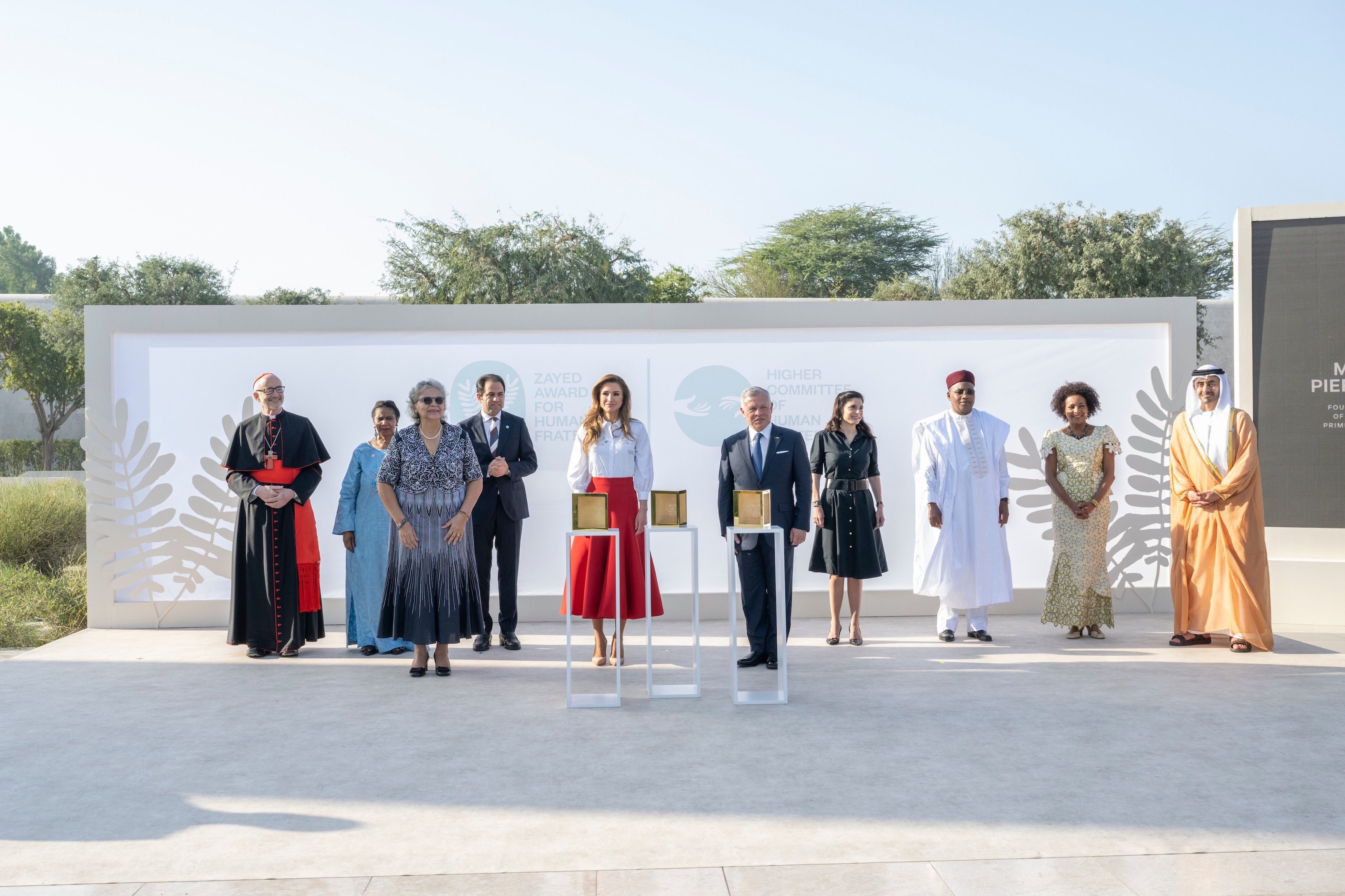 Zayed fokal Roi jordanie